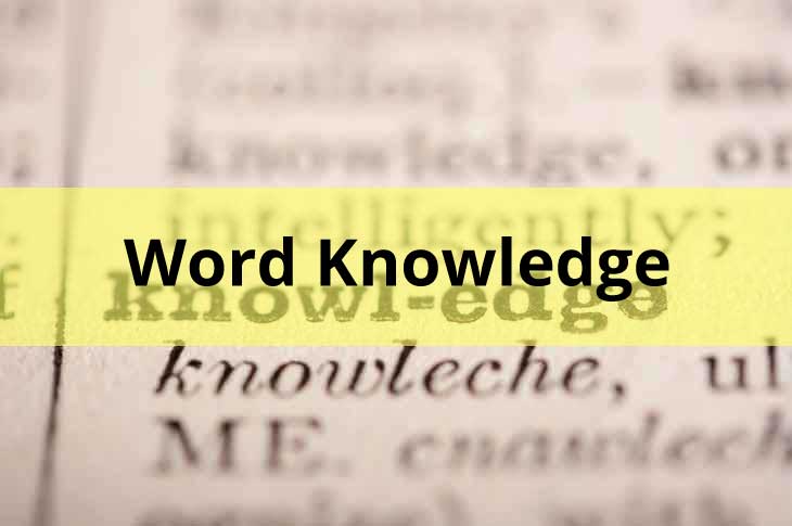 word knowledge