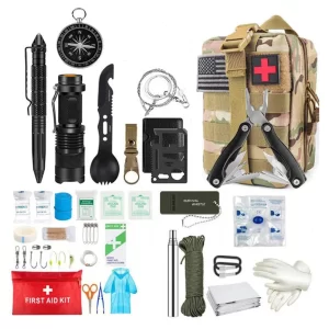 Military Emergency First Aid Survival Tactical Kit - Bug Out Bag